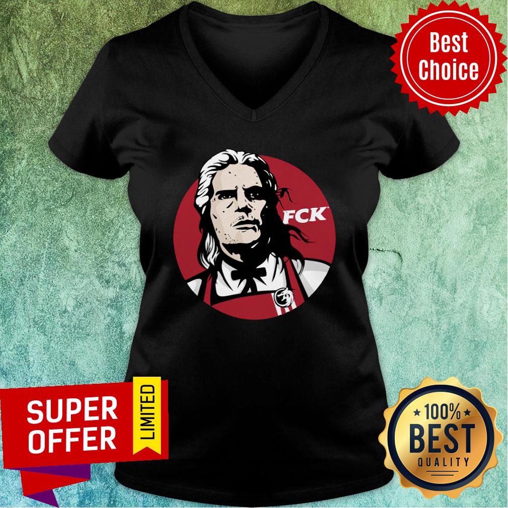 Top Geralt Of Rivia Fck Shirt