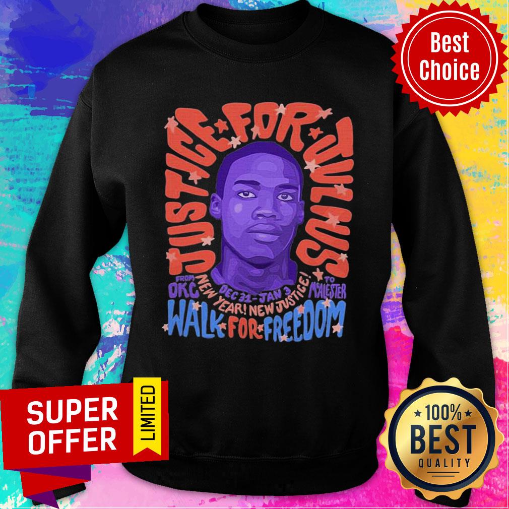 Top Justice For Julius Walk For Freedom Shirt