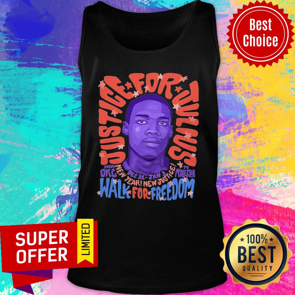 Top Justice For Julius Walk For Freedom Shirt