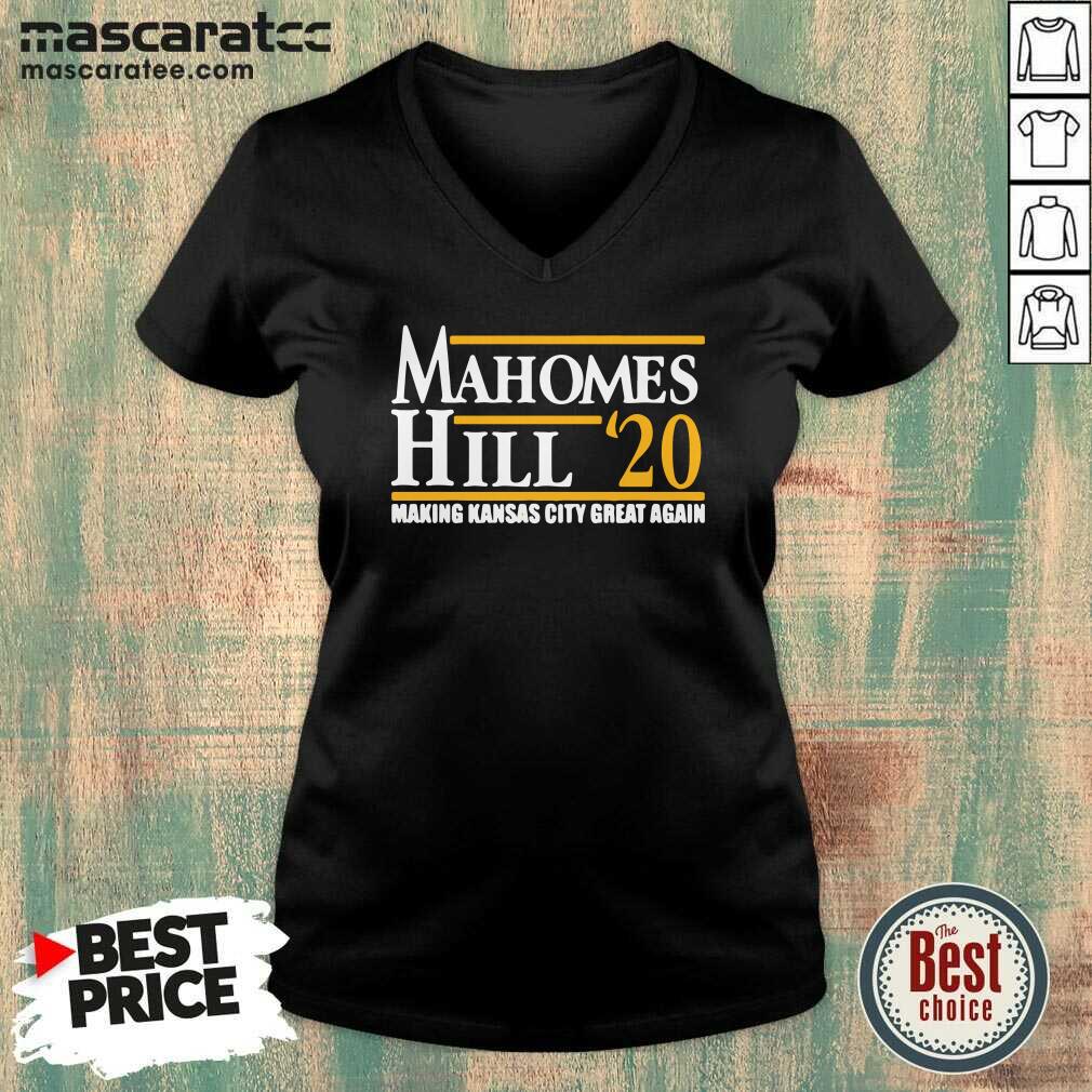 Top Mahomes Hill 2020 Make Kansas City Great Again Shirt