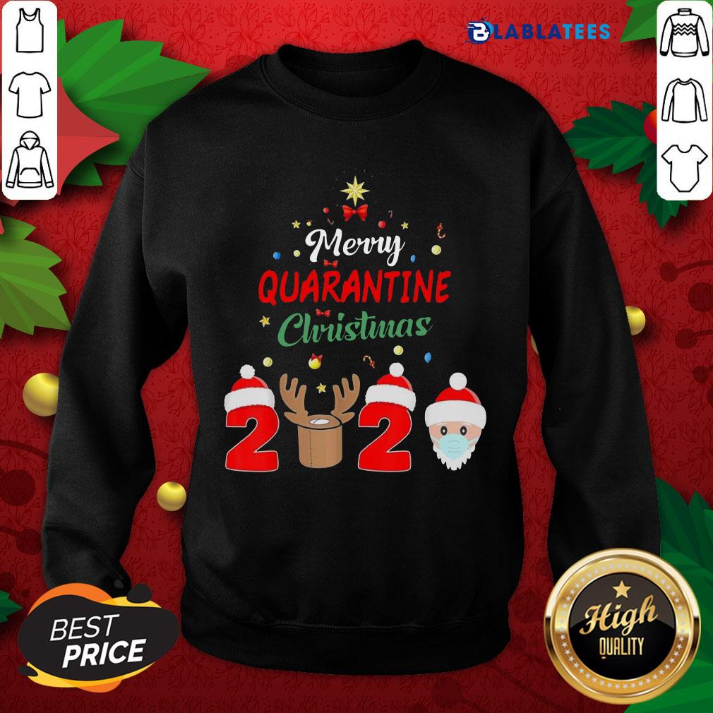 Top Merry Quarantine Christmas Shirt