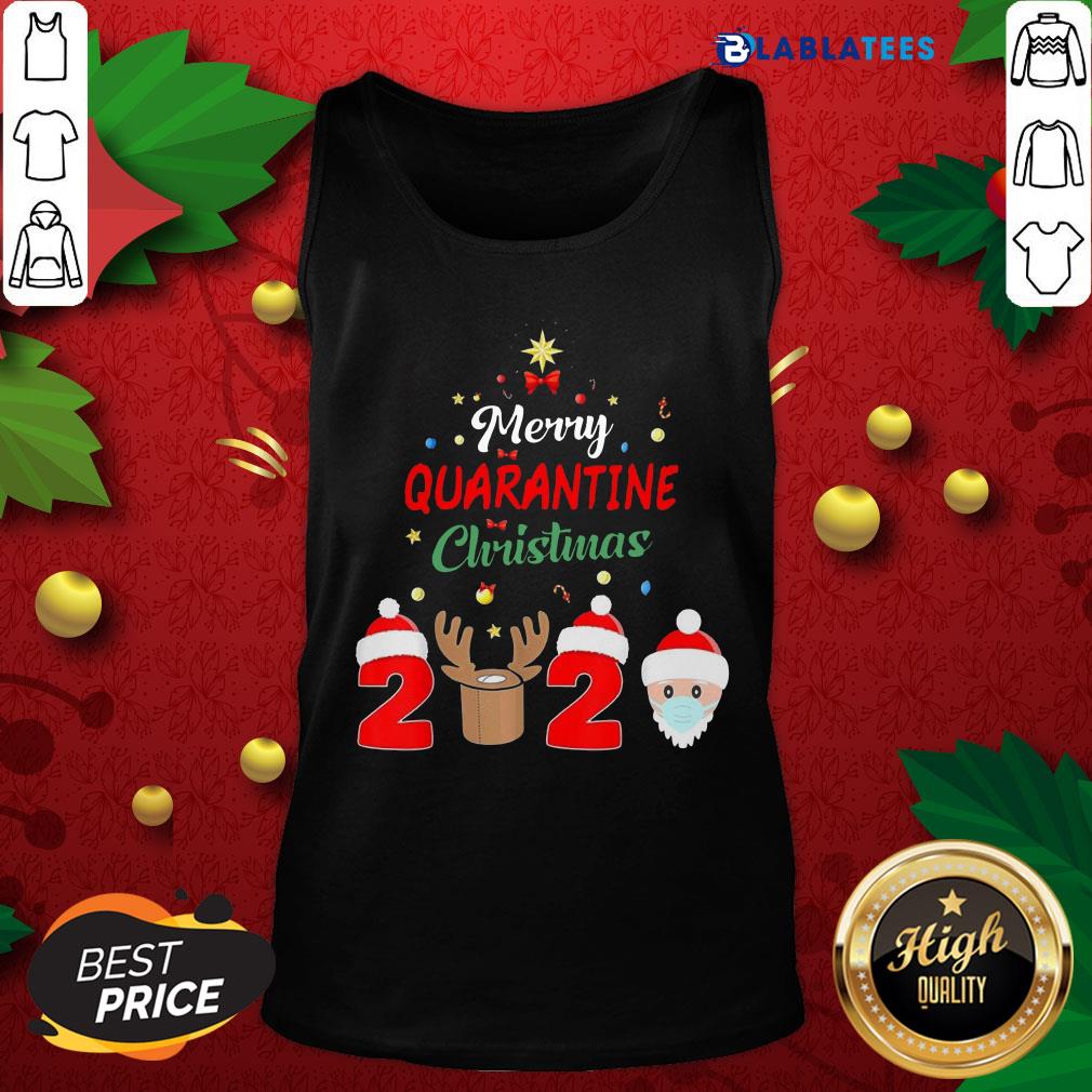 Top Merry Quarantine Christmas Shirt