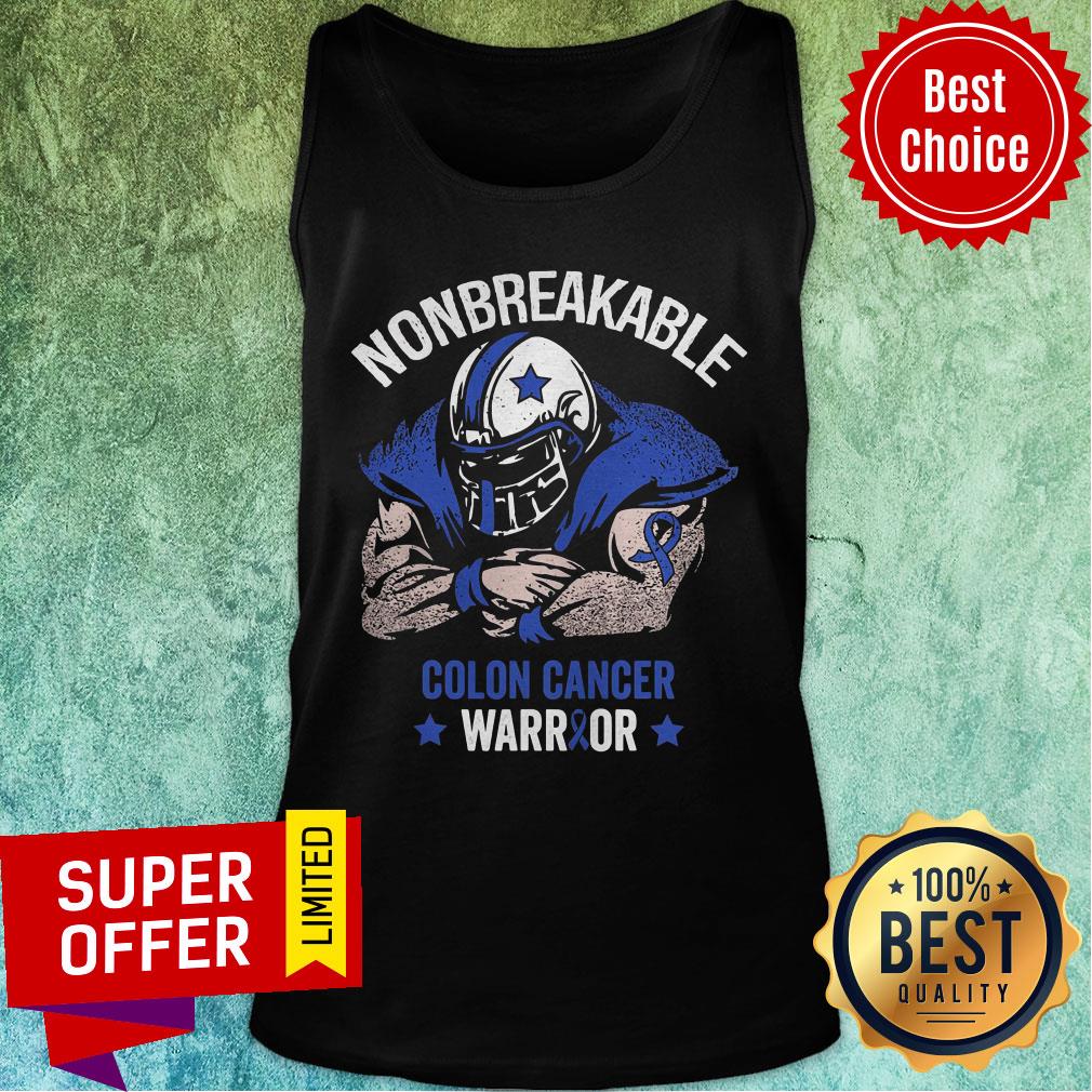 Top Nonbreakable Colon Cancer Awareness Stars Shirt