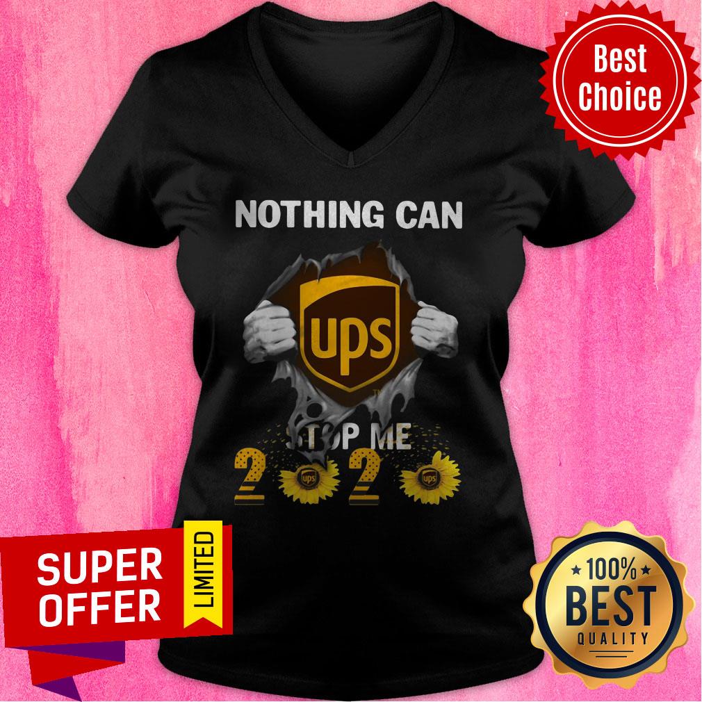 Top Nothing Can UPS Stop Me 2020 Sunflower Shirt