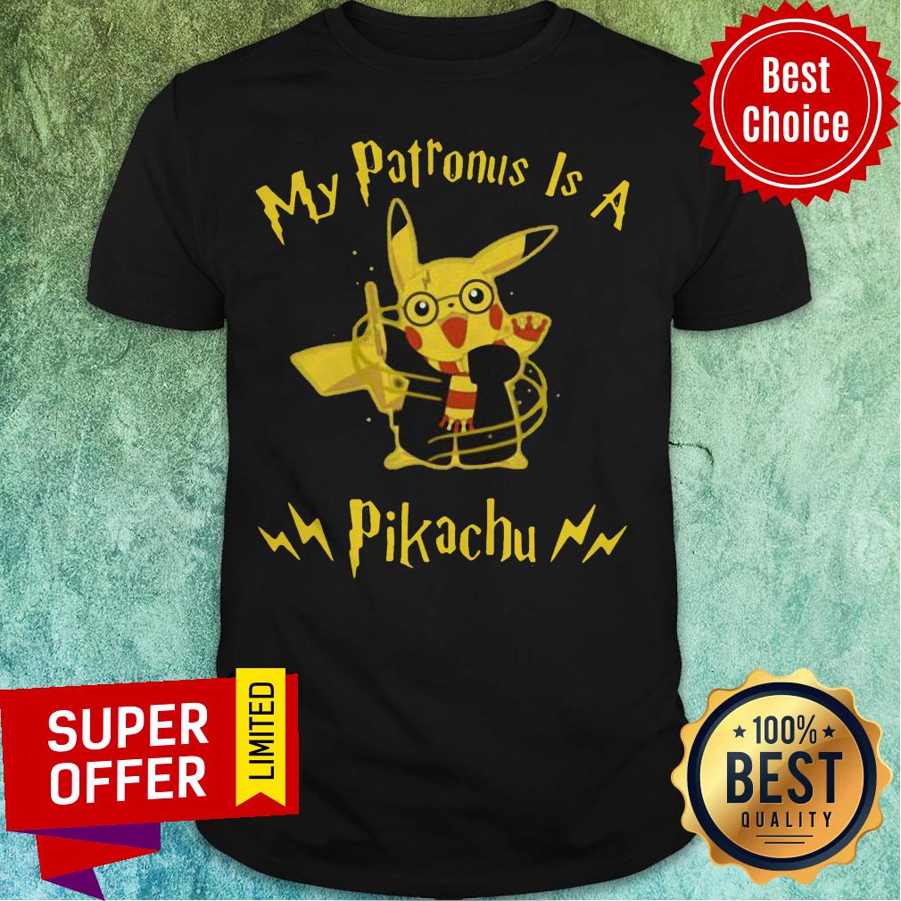 Top Pokemon My Patronus Is An Pikachu Shirt