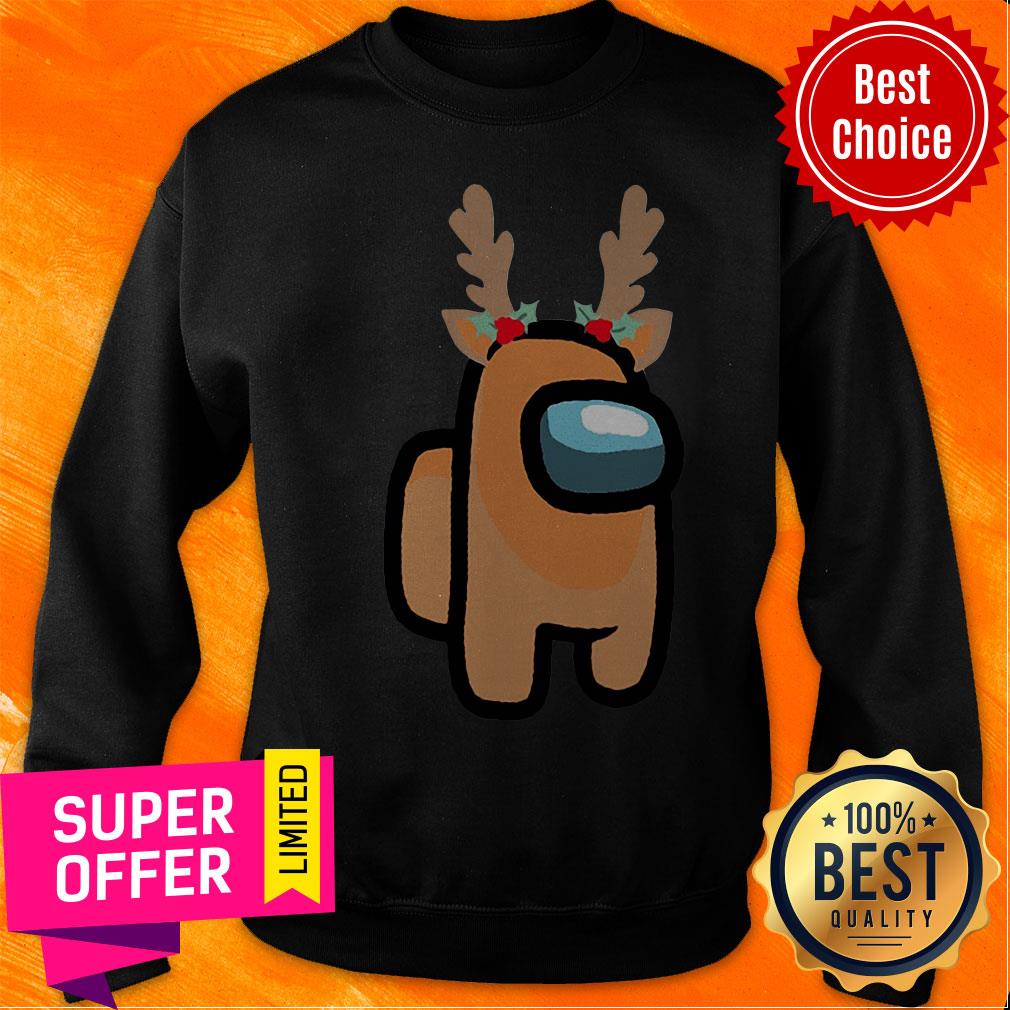 Top Reindeer Among Us Christmas Shirt