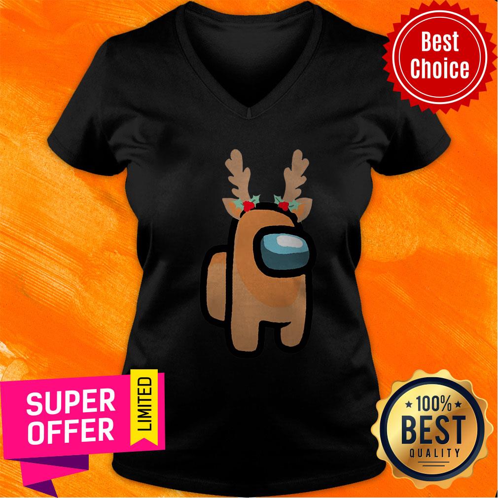 Top Reindeer Among Us Christmas Shirt