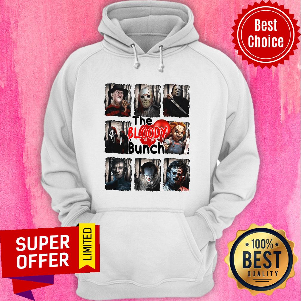 Top The Bloody Bunch Horror Character Halloween Shirt