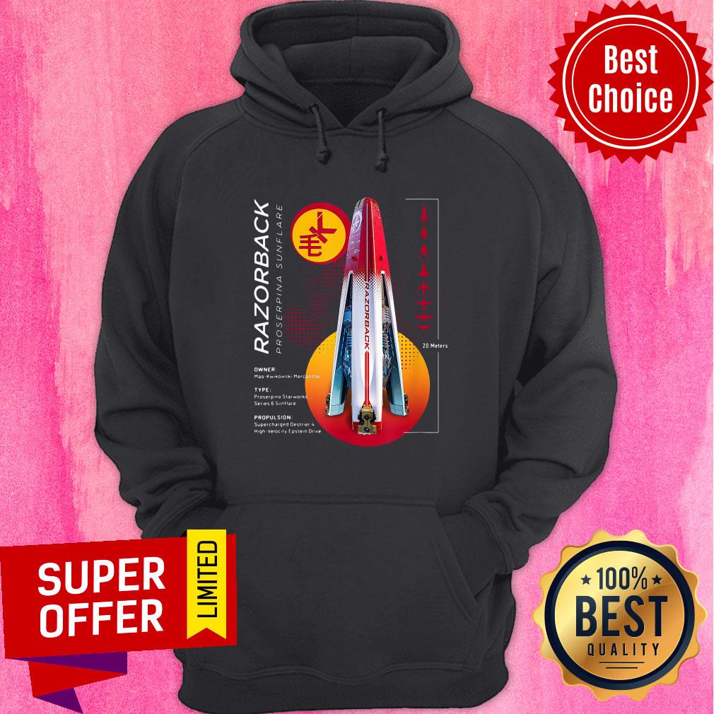 Top The Expanse Razorback Ship Tee Shirt