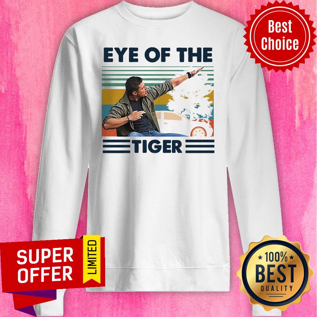 Nice Dean Winchester Supernatural Eye of The Tiger Vintage Shirt