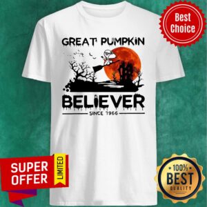 Nice Snoopy Great Pumpkin Believer Since 1966 Halloween Shirt