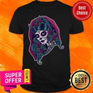 Dia De Los Muertos Mexian Catrina Lady Shirt