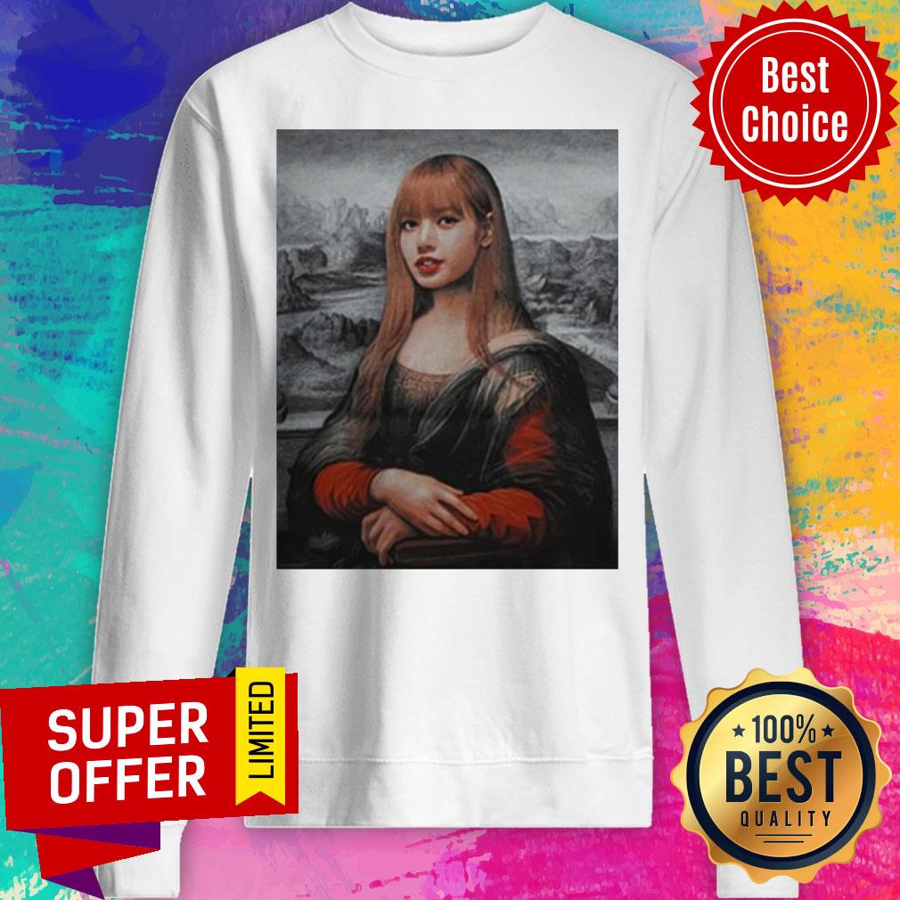 Premium Lisa Blackpink Monalisa Parody Shirt