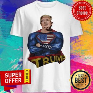 Funny American Superhero Trump Shirt