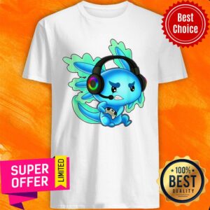 Nice Gamer Axolotl Gamesolotl Shirt