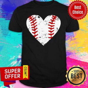 Nice Heart Baseball Shirt
