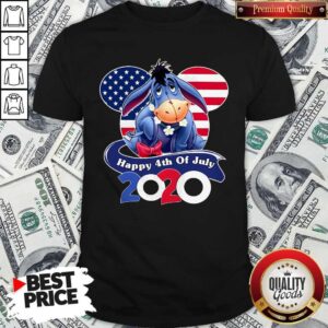 Premium Eeyore Happy 4th Of July 2020 American Flag Shirt