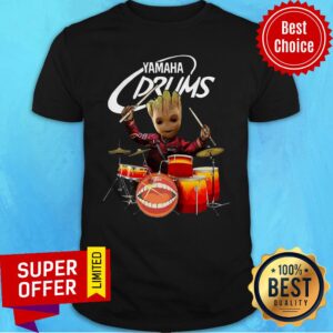 Top Baby Groot Yamaha Drums Shirt