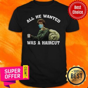 Top First Blood Rambo Face Mask All He Wanted Was A Haircut Shirt