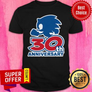 Funny Sonic 30th Anniversary Shirt