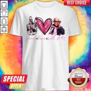 Official Leslie Jordan Peae Well Shit Shirt