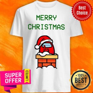Awesome Santa Red Among Us Merry Christmas Shirt
