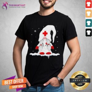 Awesome Gnome Nurse Christmas Sweater Shirt