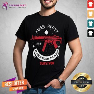 Original Xmas Party Nakatomi Plaza Survivor Shirt