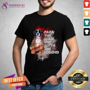 Boxer The Man The Myth The Legend American Flag Shirt