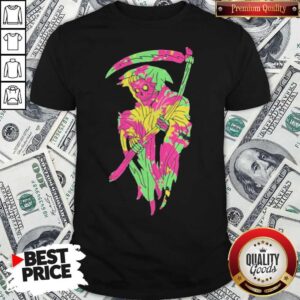 Official Zomboy Merch Tie Dye Reaper Shirt