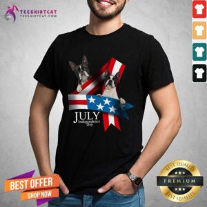 Perfect French Bulldog 4 Of July Independence Day American Flag Shirt