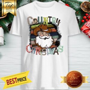 Country Christmas Santa Shirt
