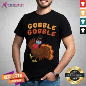 Official Gobble Gobble Turkey Face Mask Thanksgiving Quarantine Shirt
