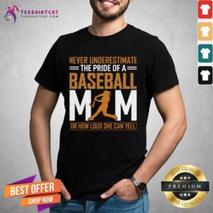 Original MIM De Baseball Quel Point Elle Peut Crier Fort Tata Shirt