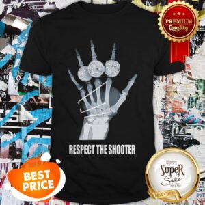Warriors Stephen Curry Broken Hand Xray Respect The Shooter Shirt