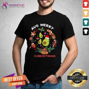 Top Avo Merry Christmas T-Shirt