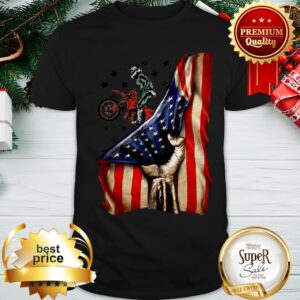 Fox Racing Mountain Bike Your Name American Flag Shirt