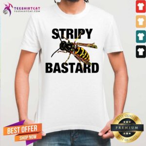 Official Stripy Bastard Bee Shirt