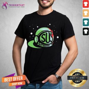 Funny Achievement Hunter Sus Logo T-shirt