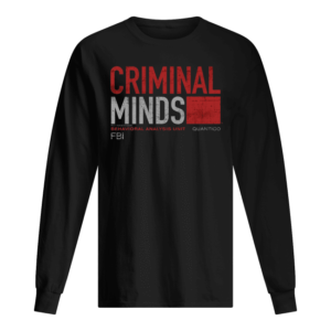 Criminal Minds Distressed BAU Quantico Lightweight Hooded Sweat shirt