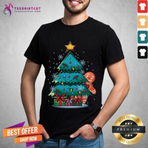 Good Gingerbread Man Christmas Tree Xmas Xmas T-Shirt