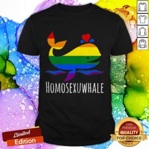 Happy LGBT Gay Lesbian Homosexuwhale Pride Shirt