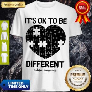 Official It’s Ok To Be Different Autism Awareness Shirt