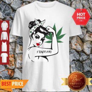 Awesome Stoner Girl Tattoo Marijuana Cannabis Shirt