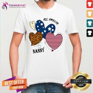 Heart All American Nanny Shirt