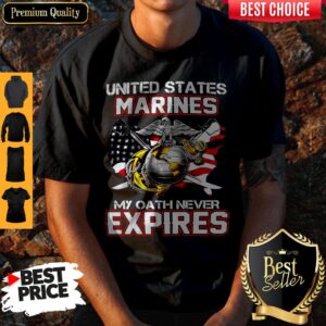 United States Marines My Oath Never Expires Shirt