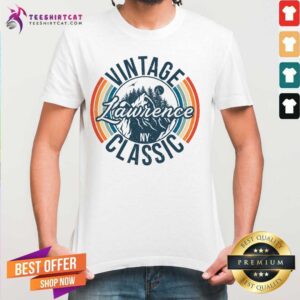 Hot I Love Lawrence New York Retro Vintage Classic T-Shirt