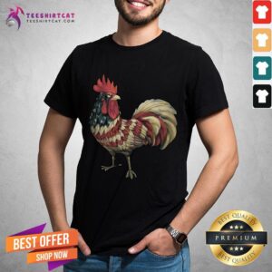 Official Chicken American Flag Shirt