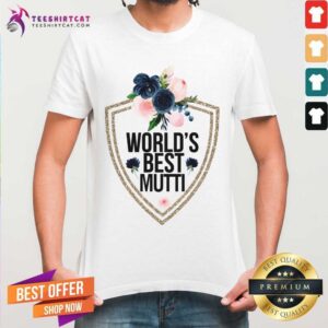 Awesome Worlds Beest Mutti Flower Shirt