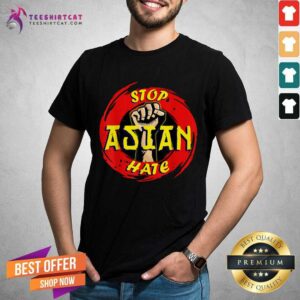 Colorful Stop Asian Hate Shirt